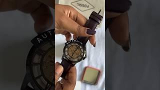 Fossil Automatic Watch Unboxing️| #shortsvideo #shortvideo #shorts #fossil #fossilwatch #watch