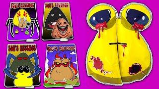 MAKING ALL POU & BOU'S REVENGE LIFE GAME BOOK + (BOU'S SQUISHY PLAY)