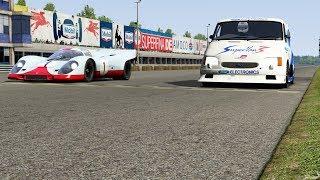 Porsche 917K vs Ford Supervan III at Monza Full Course