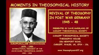 MOMENTS IN THEOSOPHICAL HISTORY:- Revival of Theosophy in Post War Germany 1945-48