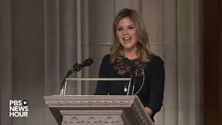 WATCH: Jenna Bush Hager delivers second reading at George H.W. Bush funeral