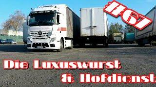 #67 Die Luxuswurst & Hofdienst/ Lkw Doku/ Truck Doku