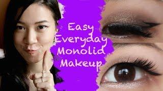 Everyday Makeup Tutorial for Monolids/Asian Eyes: Absolute New York One Brand Tutorial