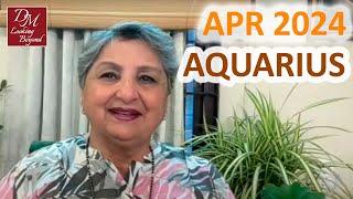 Aquarius April 2024 - The Spring Arrives With Deep Introspection For Abundance