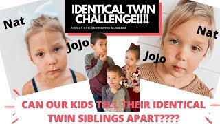 IDENTICAL TWIN CHALLENGE!!!!!!! *surprising^