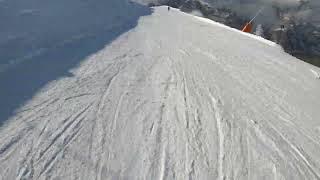 Zermatt 2023 POV Ski | Run 7 Blauherd - Sunnegga | 4K