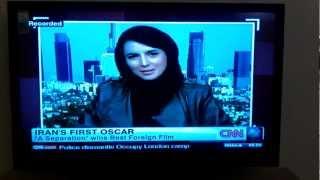 CNN's interview with Leila Hatami after Oscars 2012