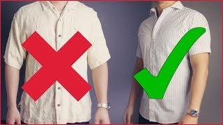 How To Wear A Short Sleeve Button Down Shirt With Style - Fit Guide For Men