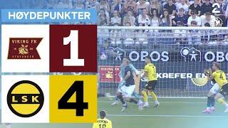 Viking 1 - 4 Lillestrøm - Høydepunkter