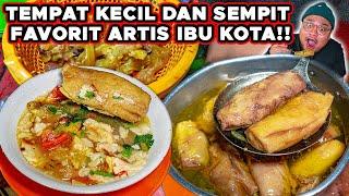 LAH KAGET!! WARUNG KECIL DAN SEMPIT!! BANYAK ARTIS SAMPE RELA ANTRI..