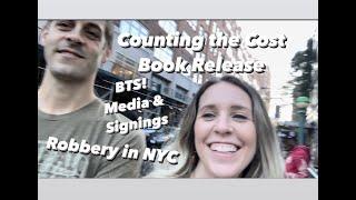 It's HERE!! Behind The Scenes: Our Book Release, Media, Signings & a Robbery in NYC!!