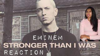 Eminem - Stronger than I was REACTION!!!