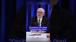 "Çocuklarımız Artık Obez! 7 Yaşında Bypass Yaptık" | Prof. Dr. Yusuf KALKO #shorts