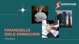 Finanzielle Ziele erreichen