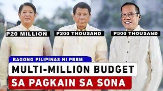 Sakto Lang Daw ang Tumatagingting na 20 million Pagkain sa Sona ni PBBM