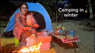 Camping in winter |useful ideas | BBQ , waffles & noodles recipes | #camping #winter #ideas