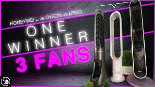 3 Tower Fans Tested, One Clear Winner ! Dyson 400$ vs Dreo 130$ vs Honeywell 65$