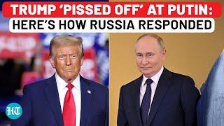 Russia Responds After Donald Trump’s ‘Very Angry At Vladimir Putin’ Remark | Ukraine War