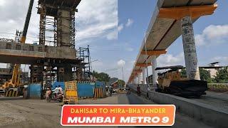 The Double Decker Metro and Flyover for Mumbai Metro 9 - June 2024 - Flyover will be ready soon