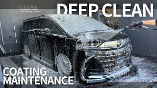 TOYOTA ALPHARD DEEP CLEAN | CAR WASH | CAR DETAIL | ASMR |