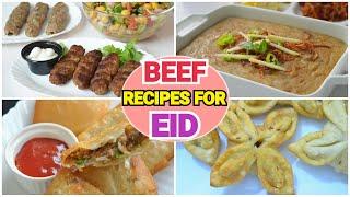 4 BEEF RECIPES FOR BARI EID / EID UL AZHA 2020 RECIPES by (YES I CAN COOK)