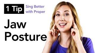 1 Tip to Find Proper Jaw Posture for Singing