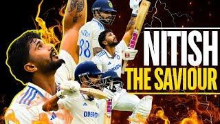 Nitish Kumar Reddy - Saves The Day | #Aakashvani | #AUSvsIND 4th Test Day 3 Review