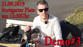 Demo#3 Trailer3 "Legalisierung EKF ohne Lenkstange" in Berlin am 21.09.2019 #ekf #ekfdemo