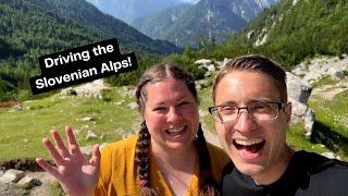 EXPLORING THE JULIAN ALPS | Driving the VRSIC PASS and SOCA RIVER VALLEY in SLOVENIA