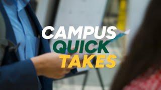 George Mason University | Campus Quick Takes | Episode 19 | Just In Time Hiring Fair