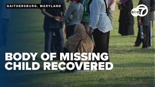 Body of missing 6-year-old boy recovered from pond in Gaithersburg, Maryland: Police