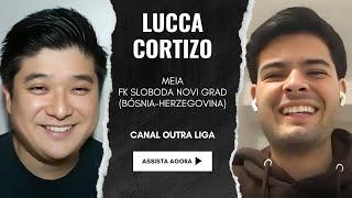 O meia Lucca Cortizo agora joga na Bósnia