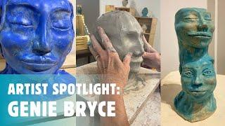 Artist Spotlight; Genie Bryce at theArtWorks Art Gallery and Arts Complex, Downtown Wilmington NC