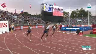 Marileidy Paulino, Sada Williams, Allyson Felix  400 Metres 2021 Zurich  Diamond League Athletissima