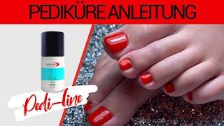 Pediküre Anleitung   PEDI-LINE Serie von trendnails