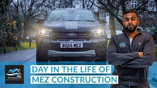 Episode 1 | Day In The Life of Mez Construction | #mezconstruction #constructionlife #buildersuk