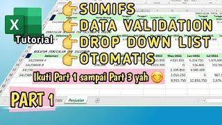 LAPORAN PENJUALAN Harian Bulanan dan Tahun dengan RUMUS SUMIFS - Laporan SALES OTOMATIS PART 1