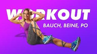 Bauch Beine Po Workout: Fitness Training für Zuhause mit Corinna Frey