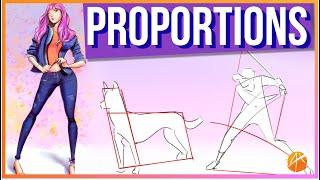 Proportion Drawing - How to Draw Accurately | Art Training Series