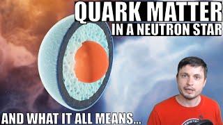 Evidence of Quark Matter In a Neutron Star And Why It's Important