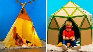 27 FUN AND SIMPLE CARDBOARD DIYS FOR KIDS