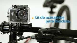 Como montar: Câmera de Ação Full HD ONN - Acessórios para Bicicleta
