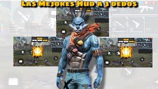 Top 3 Mejores CUSTOM HUD a 3 dedos NIVEL HACK EN CELULAR..