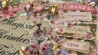 Shabby Art Boutique Jingle Christmas Design Team Magical Storage Box