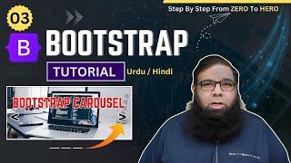 Bootstrap Carousel Tutorial | Responsive Slider in Bootstrap for Beginners in Hindi/Urdu - Class 03.