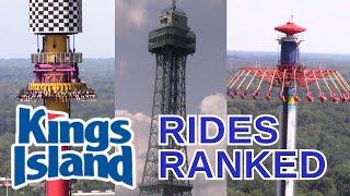 Top 10 Rides at Kings Island!