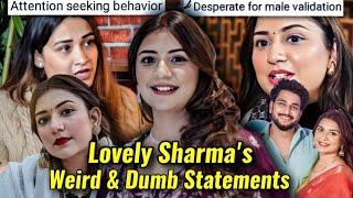 LOVELY SHARMA SHAMING WOMEN FOR THEIR CHOICES: DUMB STATEMENTS BY INFLUENCERS