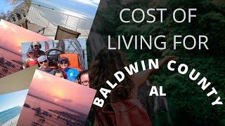 Cost of Living in Baldwin County AL