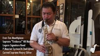 Ever-Ton Mouthpiece "Evidence" HR Marble for Soprano by KOH Mr.Saxman