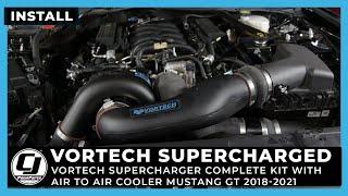 2018-2023 Mustang GT Install | Vortech Supercharger Complete Kit